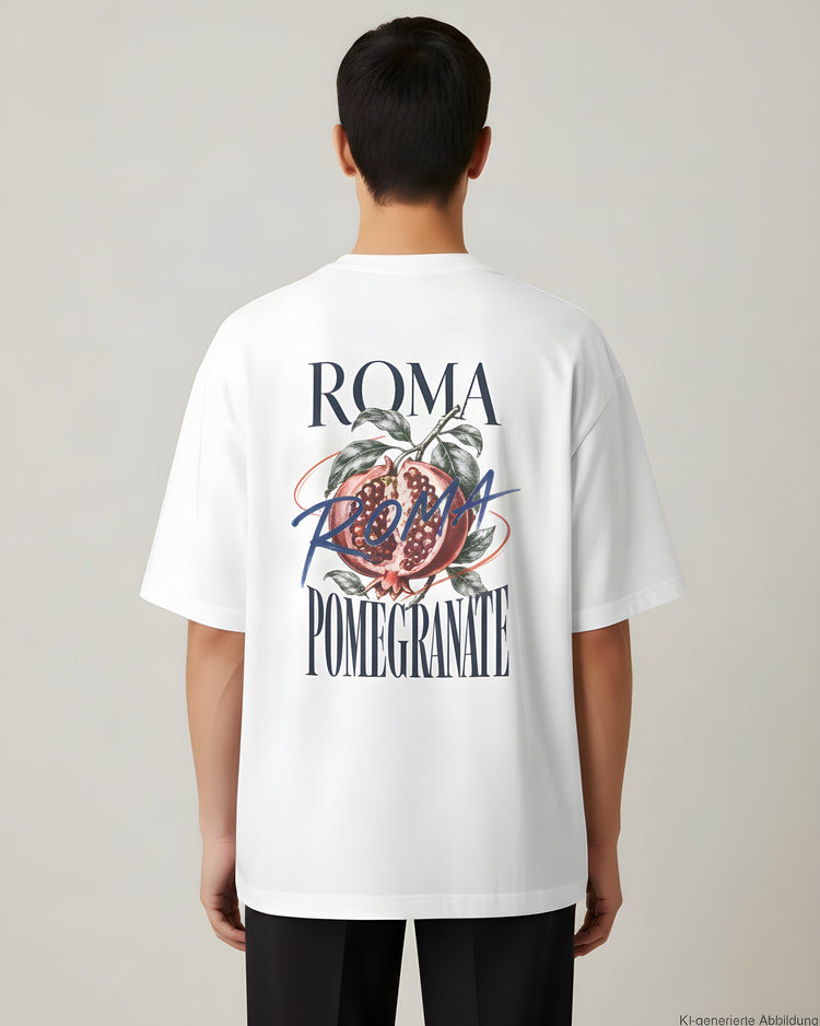 Roma Pomegranate Oversized T-Shirt