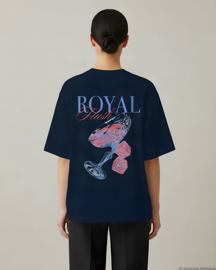 Royal Flush Oversized T-Shirt