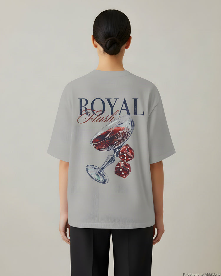 Royal Flush Oversized T-Shirt