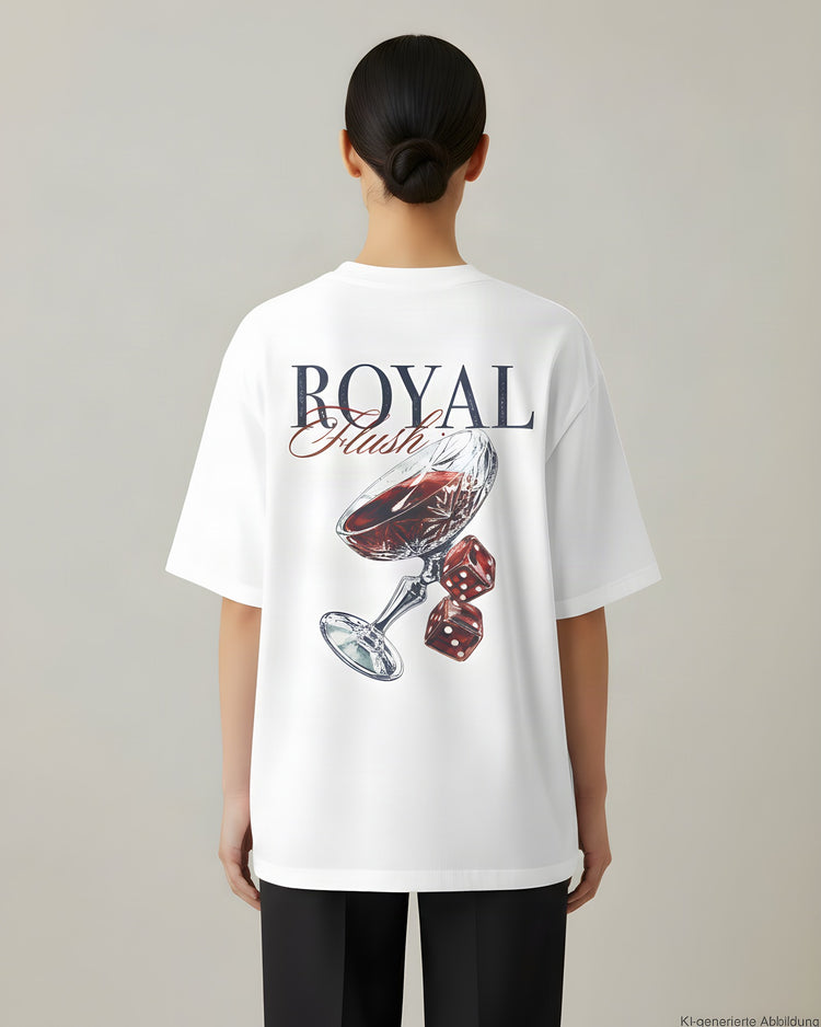 Royal Flush Oversized T-Shirt