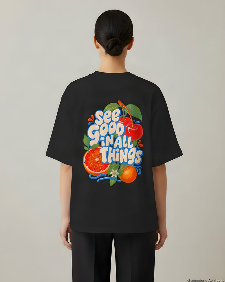 See Good Fruit Mix Oversized T-Shirt
