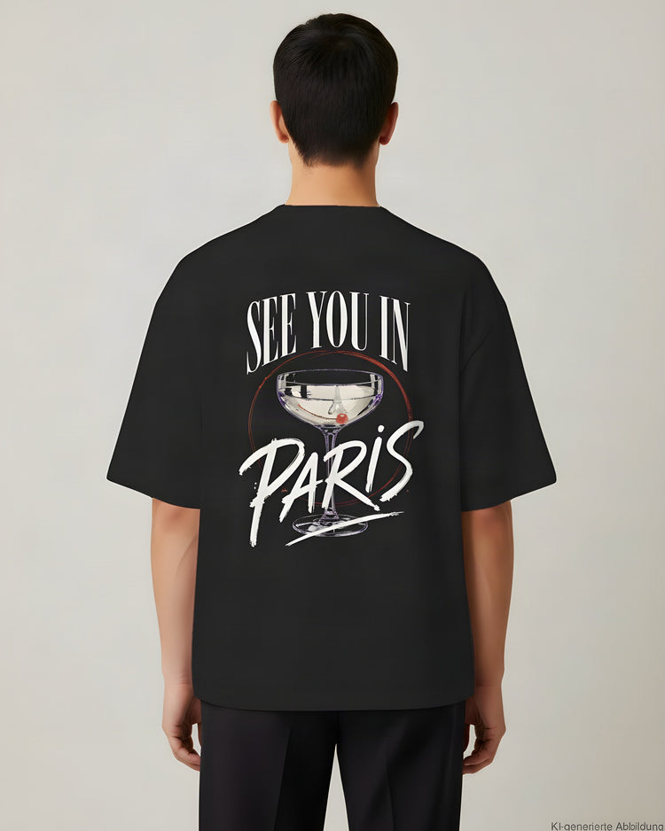 See You In Paris Oversized T-Shirt