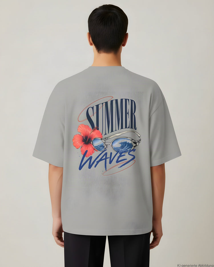 Summer Waves Oversized T-Shirt