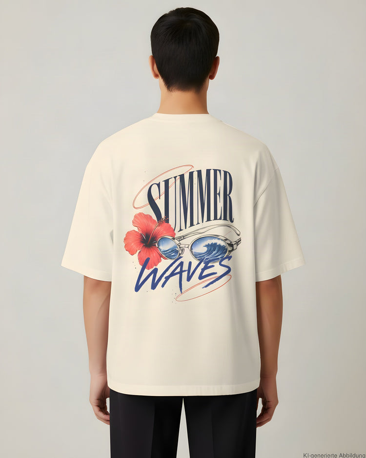 Summer Waves Oversized T-Shirt