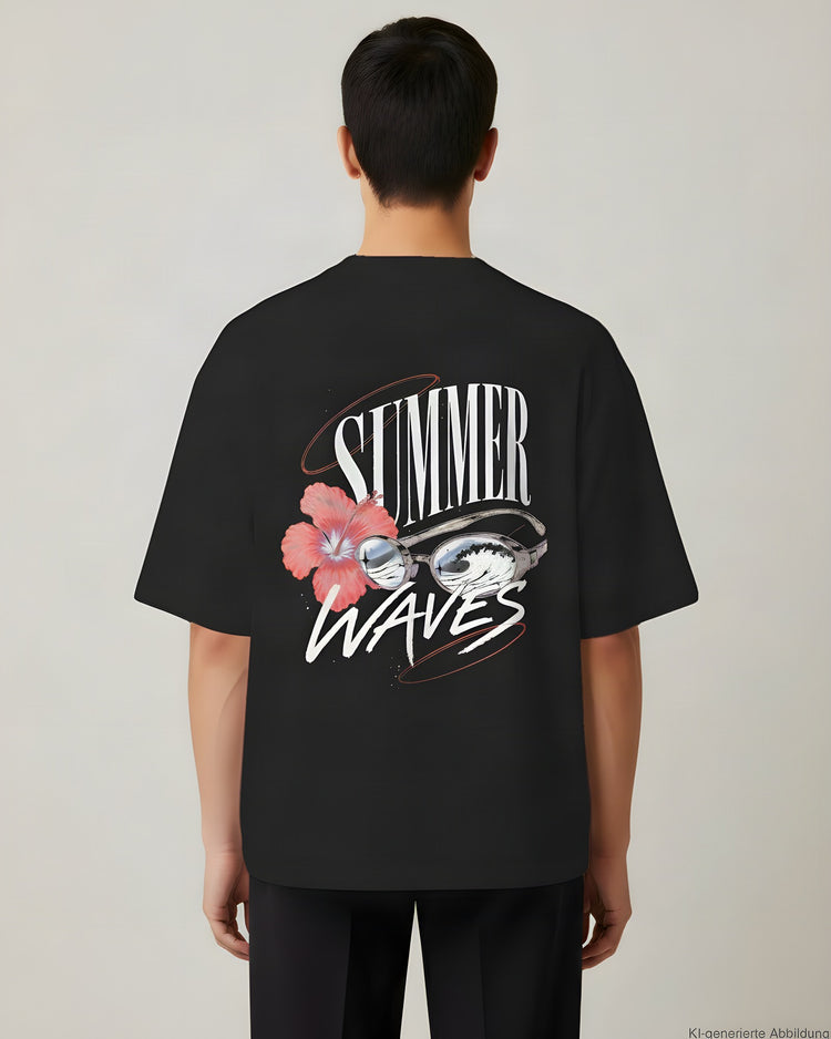 Summer Waves Oversized T-Shirt