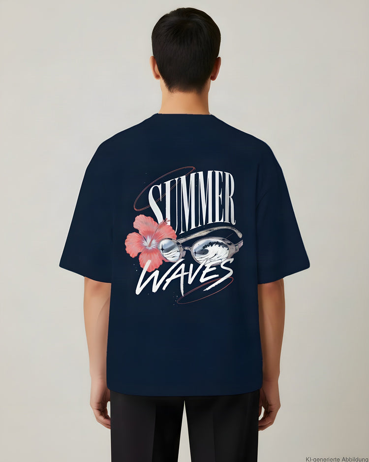 Summer Waves Oversized T-Shirt
