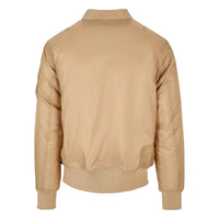 REVØRA REVØRA Clean – Bomberjacke in Union Beige, Rückansicht