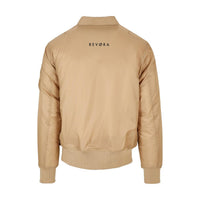 REVØRA REVØRA – Bomberjacke in Union Beige, Rückansicht