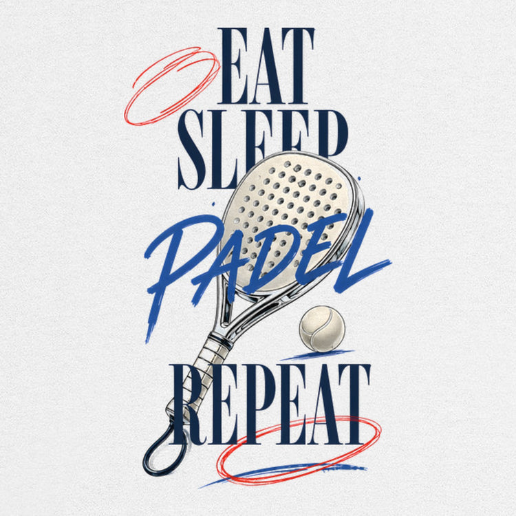 Eat Sleep Padel Repeat Oversized T-Shirt