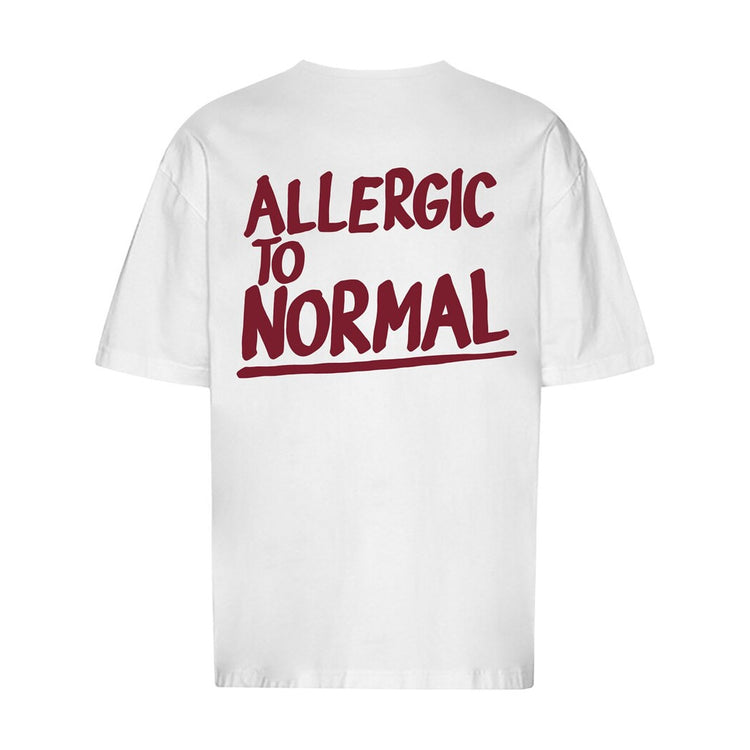 Allergic To Normal Oversized T-Shirt